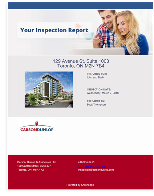 Comprehensive Home Inspection Reports | Carson Dunlop Home Inspection