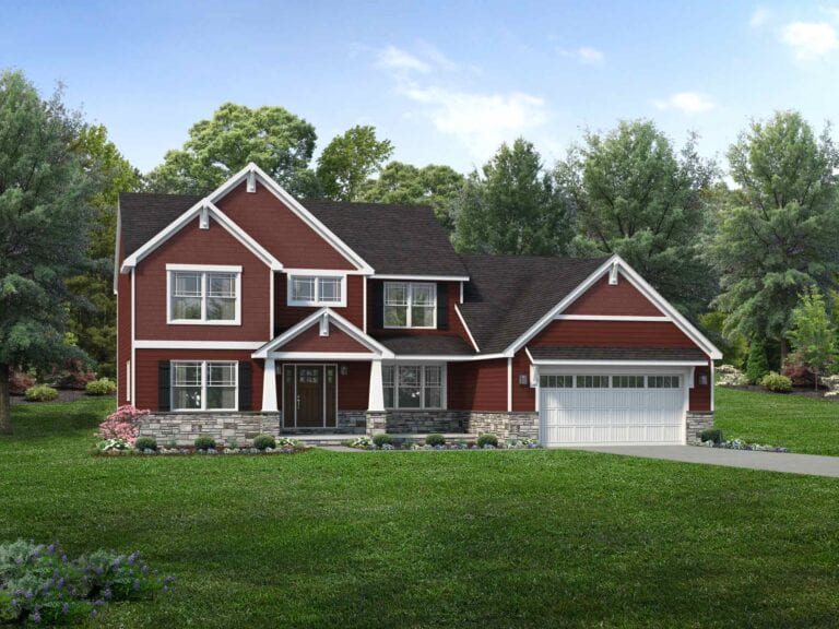 Floor Plans: Custom Built Homes With 2 Car Garages - Wayne Homes