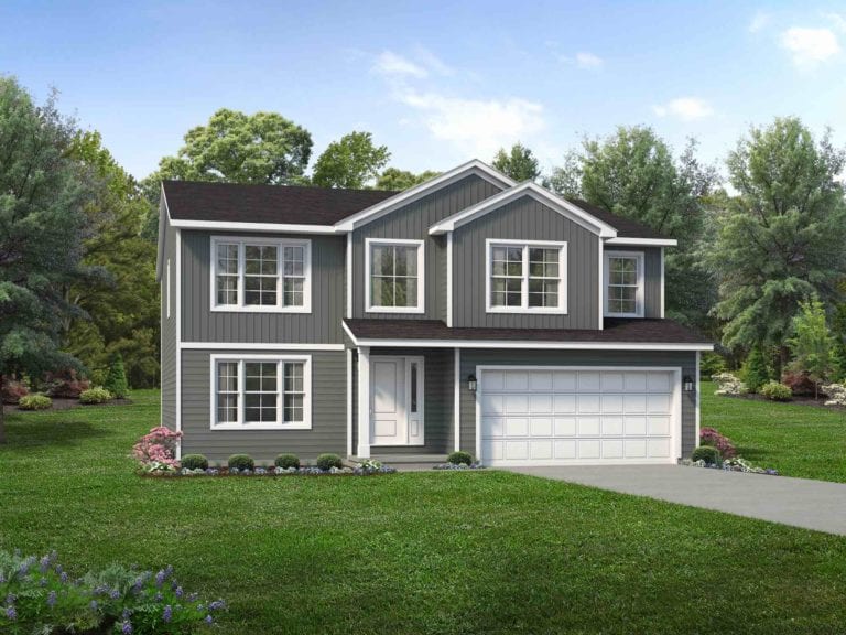 Charleston Floor Plan: Two-Story Custom Home - Wayne Homes