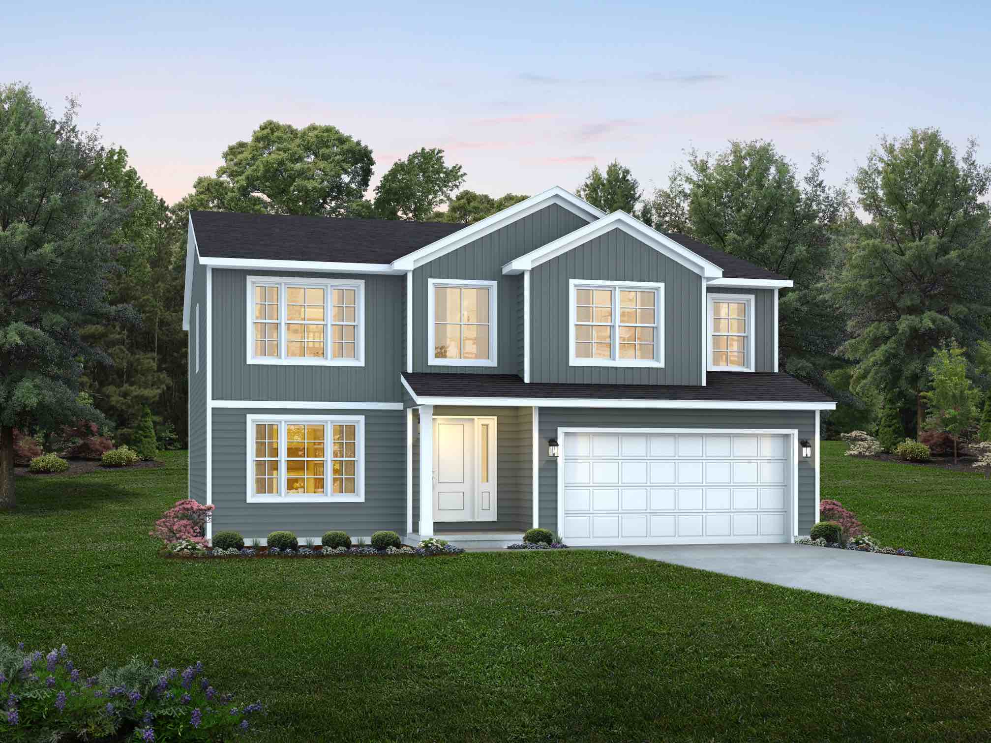 Charleston Floor Plan: Two-Story Custom Home - Wayne Homes