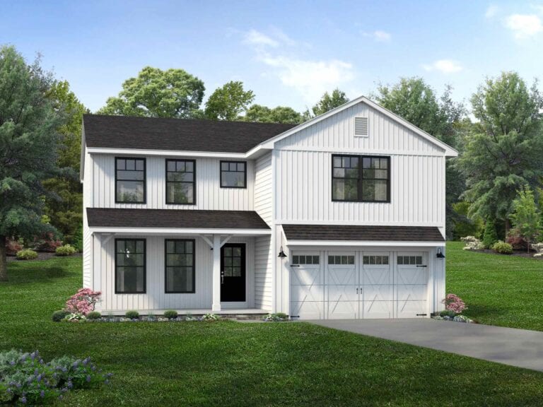 Floor Plans: Custom Built Homes With 2 Car Garages - Wayne Homes