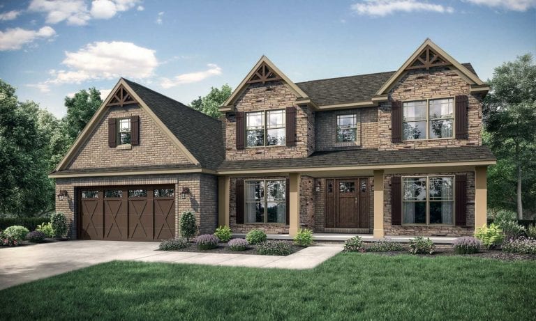 Charleston Floor Plan: Two-Story Custom Home - Wayne Homes