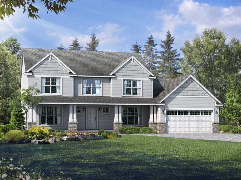 Charleston Floor Plan: Two-Story Custom Home - Wayne Homes