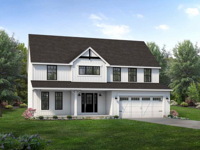 Floor Plans: Custom Built Homes With 2 Car Garages - Wayne Homes