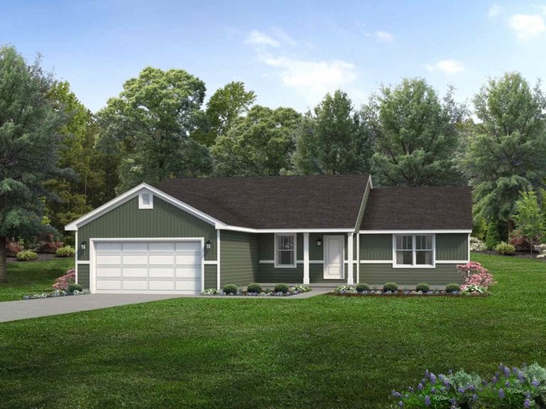 Floor Plans: Custom Built Homes With 2 Car Garages - Wayne Homes